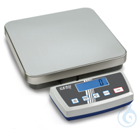 Parcel scale DE 15K0.2D, Weighing range 6000 g; 15000 g, Readout 0,2 g; 0,5 g...